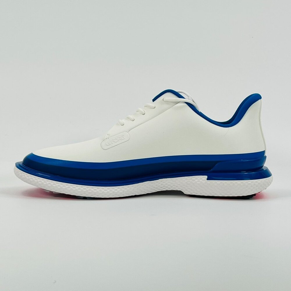 G/Fore Gallivanter TPU Tuxedo Stripe Golf Snow Lisbon GMF000064-S/LIS size 9.5 - Picture 2 of 7